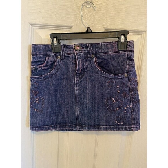 The Children's Place Purple Bling Skirt. Sz.10 - Picture 1 of 5